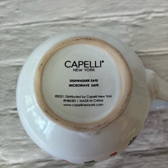 Capelli "Stay Pawsitive" Animal Paw Print Barrel Mug - Picture 7 of 7